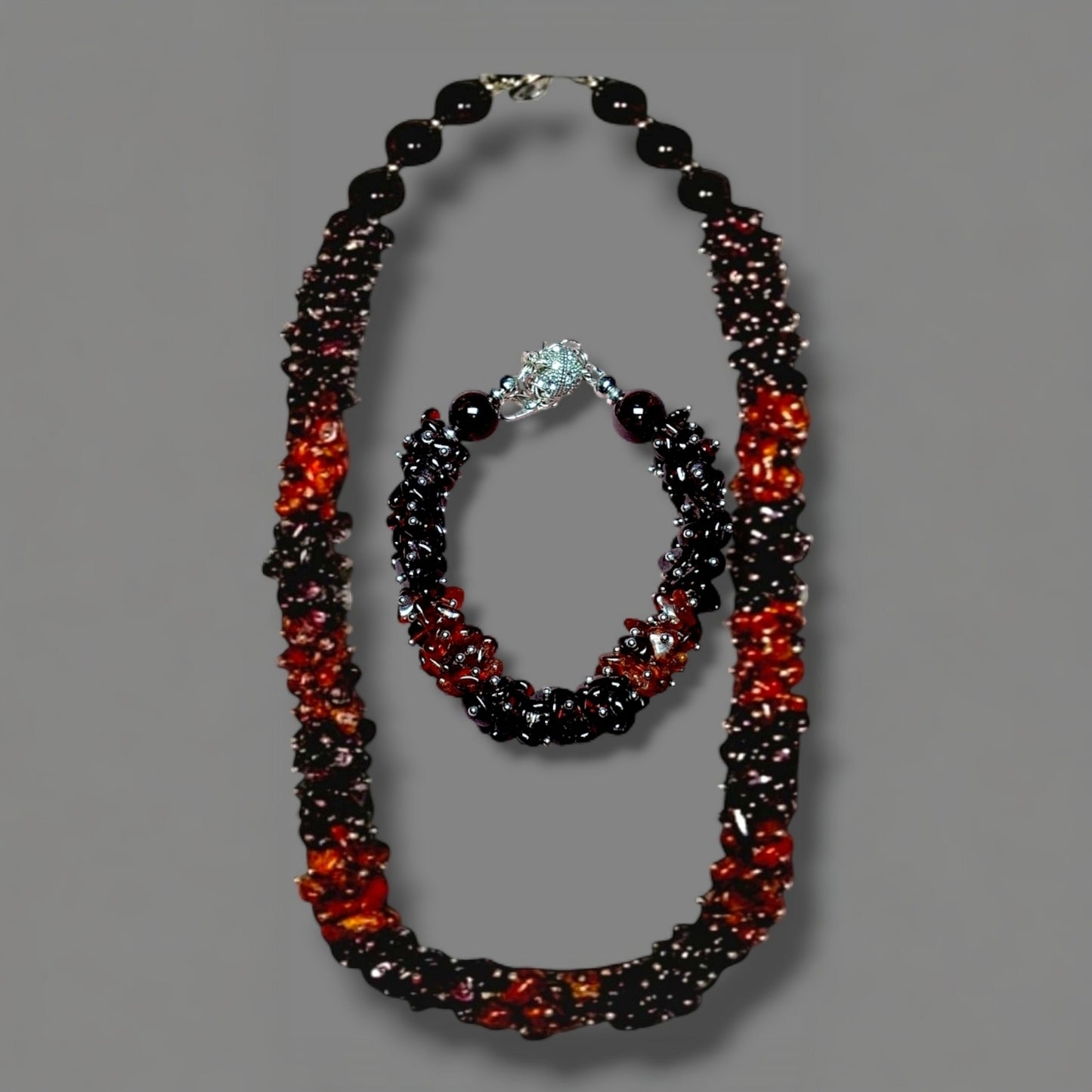 Earth & Fire Valentine's Harmony - A Love Story in Garnets