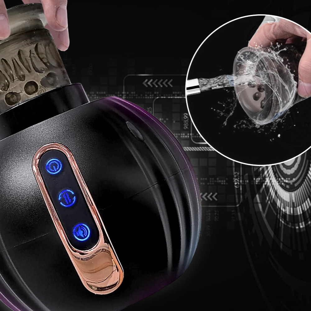 Galaxy - Thrusting, Rotating 3D Voice Mode Automatic Male Masturbator